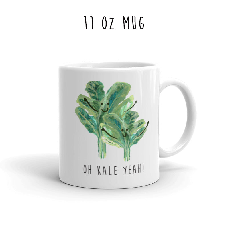 Oh Kale Yeah! - Coffee and Tea - Ceramic Cup / Mug